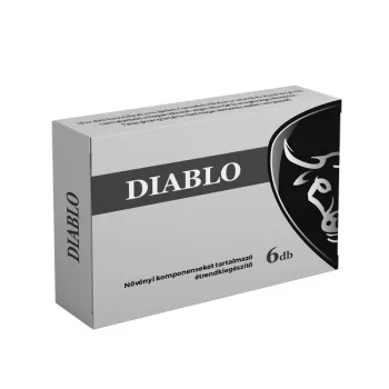  Diablo Estrid-kiegészítő 6 capsule cu extracte naturale pentru bărbați