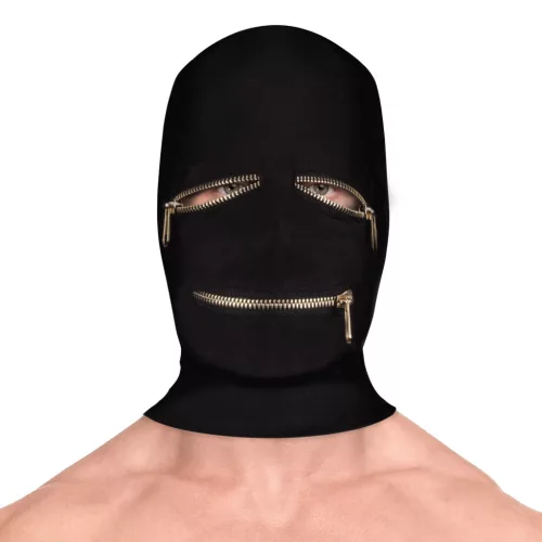 Extreme Zipper Maszk – szexi szem- és szájcipzárral