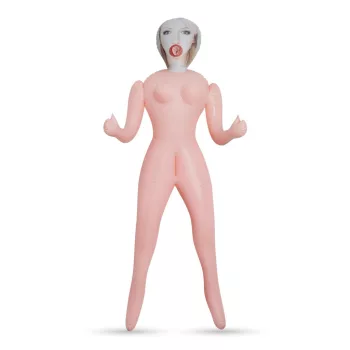   Crushious Inflatable Doll 155 cm Blonde Three Penetration Points