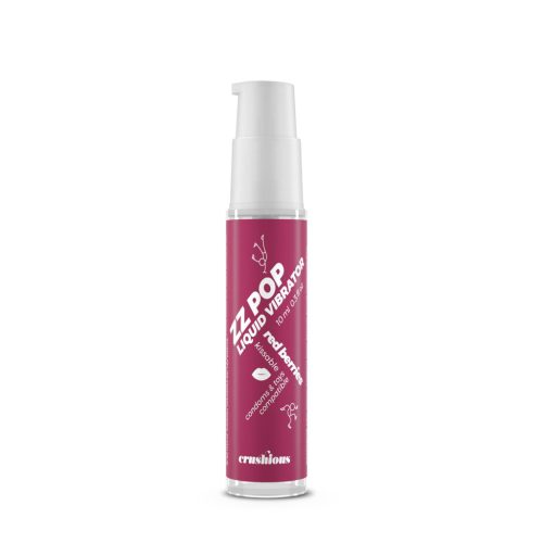 Crushious ZZ Pop folyékony vibrátor 10 ml vörös bogyós aroma