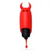 CRUSHIOUS O-PET DEVIL WITH 10 VIBRATION BULLET RED