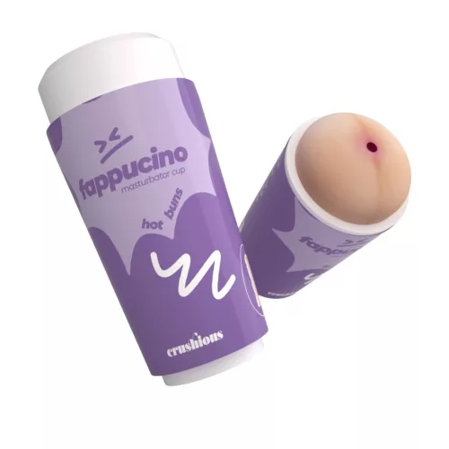 Crushious Masturbator masculin cu efect de suctiune și canal texturat Hot anal Foam vagin Sweet oral