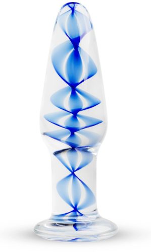 Glass Plug n° 23 – elegáns üveg anális kiegészítő 10,5 cm