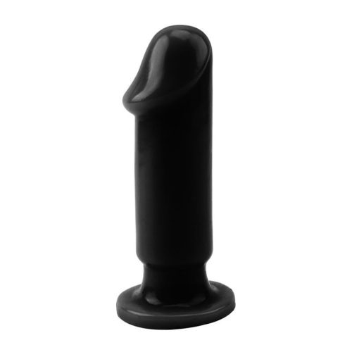 Rubicon Evil – prémium fekete anális dugó 11 cm hosszú