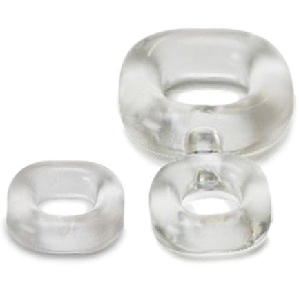 Ballstretcher Boner Kit – átlátszó herék feszítő szett