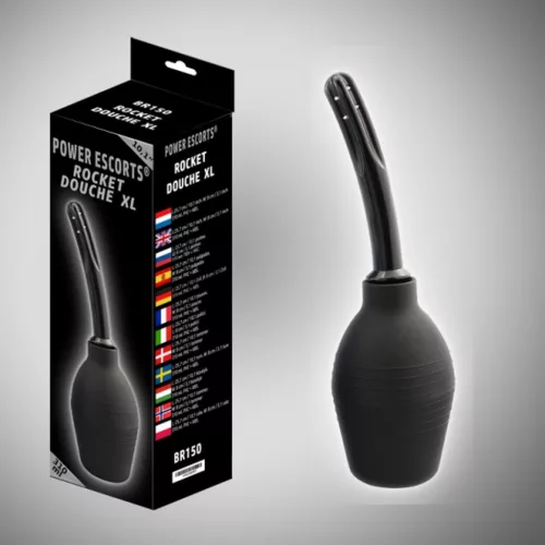 Rocket Anál zuhany nagy méret fekete 310 ml