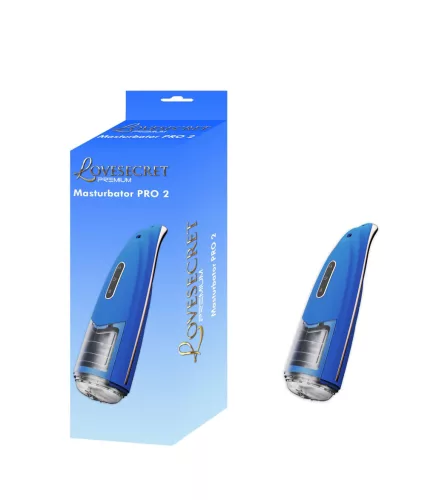 Lovesecret Masturbator Pro 2 Rotating Vibrating 33cm USB Charging Waterproof