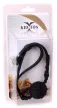 PineCone – prémium szilikon ball gag, fekete