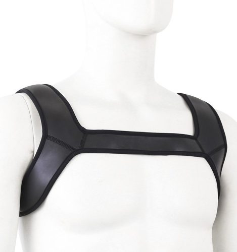 Protector Muscle – fekete neoprén hám prémium kényelemért