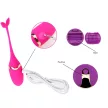 Vibratong Vibrating Egg 10 Modes USB Rechargeable Pink Silicone