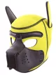 Sárga-fekete neoprén PUPPY balaklava