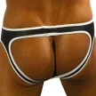 Neoprén Jockstrap fekete-fehér