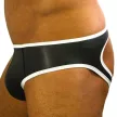 Neoprén Jockstrap fekete-fehér - 3