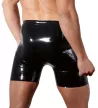 Latex rövidnadrág nyílással