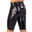 Latex kerékpáros rövidnadrág pénisz tokkal
