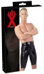 Latex kerékpáros rövidnadrág pénisz tokkal - 2