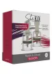 She.E.O Set Pompe Vacuum pentru Sâni și Clitoris Reglabile Transparente 10 cm