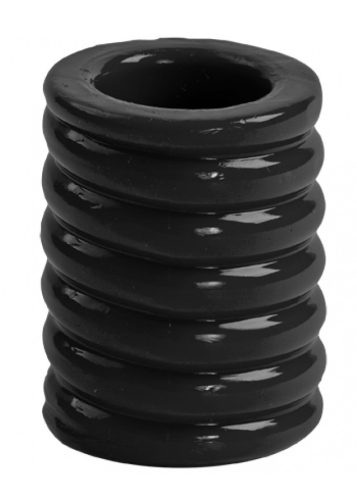 Ballstretcher – 50mm fekete herefeszítő és pénisz ketrec