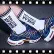 Socken Sneak alsó fehér-fekete - 2