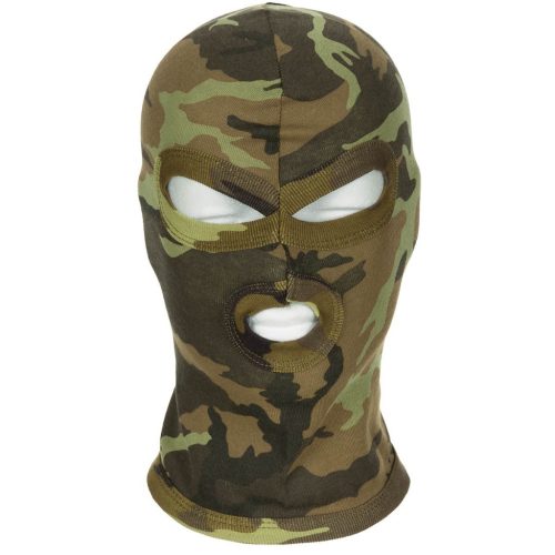 Camouflage pamut balaclava