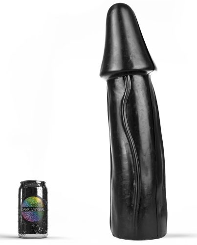 Monster – prémium dildó, sötét fekete színben