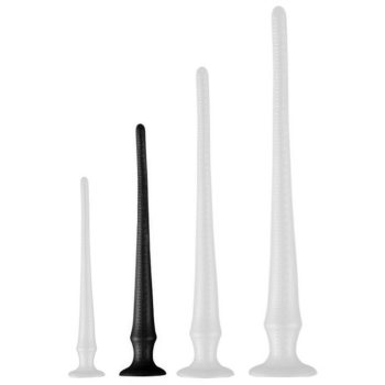 NOIR M – hosszú PVC anál dugó mércével