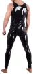 Latex ruha cipzárral