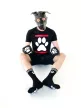 Fekete Sk8erboy kiskutya zokni - 4