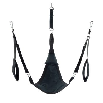Triangle Fabric Sling – fekete prémium hinta szett