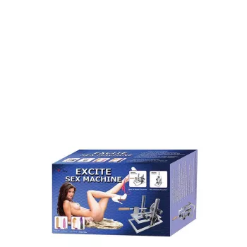   Excite Sex Machine Adjustable Thrusting Arm with 4 Accessories