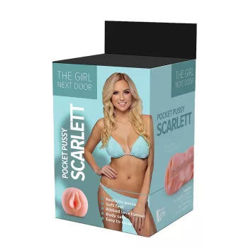   The Girl Next Door Scarlett Masturbator Realistic TPE 12.2 cm