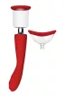 Red Revolution Double Stimulator Suction 7 Vibration Modes Dual Motor