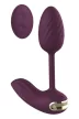 Essentials Flexible Wearable Vibrating Egg 3 Speeds 7 Rhythms Purple