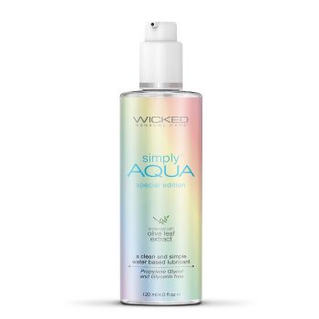 Wicked Simply Aqua masszázsolaj 120 ml