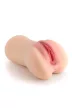 Barely Legal Stroker Textured Shaft Heather Tan