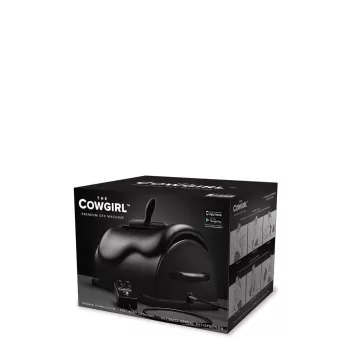   The Cowgirl Premium Sex Machine Saddle-Shaped G-Spot Stimulator Remote Control Vegan Leather