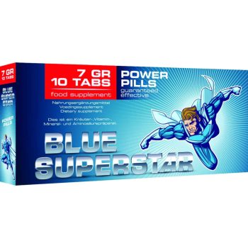 Blue Superstar – izgató kapszulák prémium élményhez