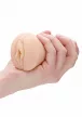 Self Lubrication Masturbator Vaginal Realistic Lips Waterproof 12cm Flesh