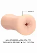 Self Lubrication Masturbator Anal Realistic Rear Entry Waterproof 12cm Flesh