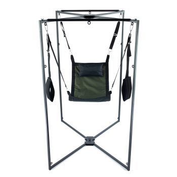 Kit Sling Tissu Carré Tissu Carré Kaki-Noir Armature Noire