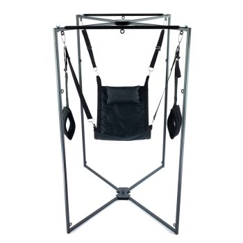 Kit Sling Tissu Carré Noir - elegáns fekete szövet szett