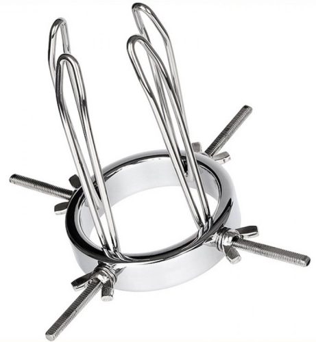Premium fém anális speculum – hosszú cső 11,5 cm
