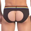 Backless PRIDE Black – elegáns hát nélküli szett