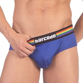 PRIDE Blue – elegáns hátrészes intim ruha