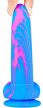 Banadick 15 x 4cm kék-rózsaszín dildó - 4