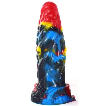 Pythor Dildo – színes, 17 cm-es prémium kivitel