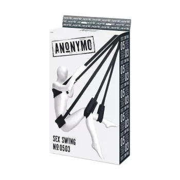   Anonymo Accesoriu intim Regabil din velur negru pentru jocuri sexuale