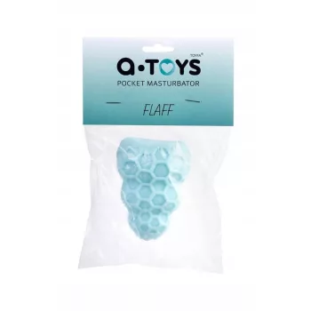 A-Toys Masturbator Dual Texture Compact 14 cm Blue