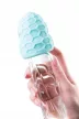 A-Toys Masturbator compact cu textură dublă 14 cm albastru