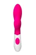 A-TOYS, Vibrator Lilu with Clitoral Stimulator, Silicone, Pink, 20 cm, 10 speeds, 2xAAA